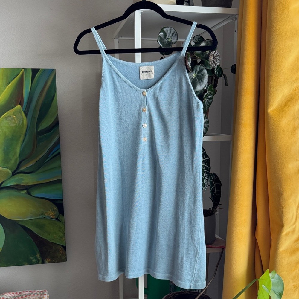Rudy Jude Sky Blue Knit Dress